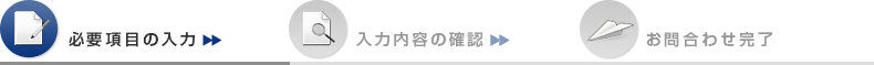 必要項目の入力